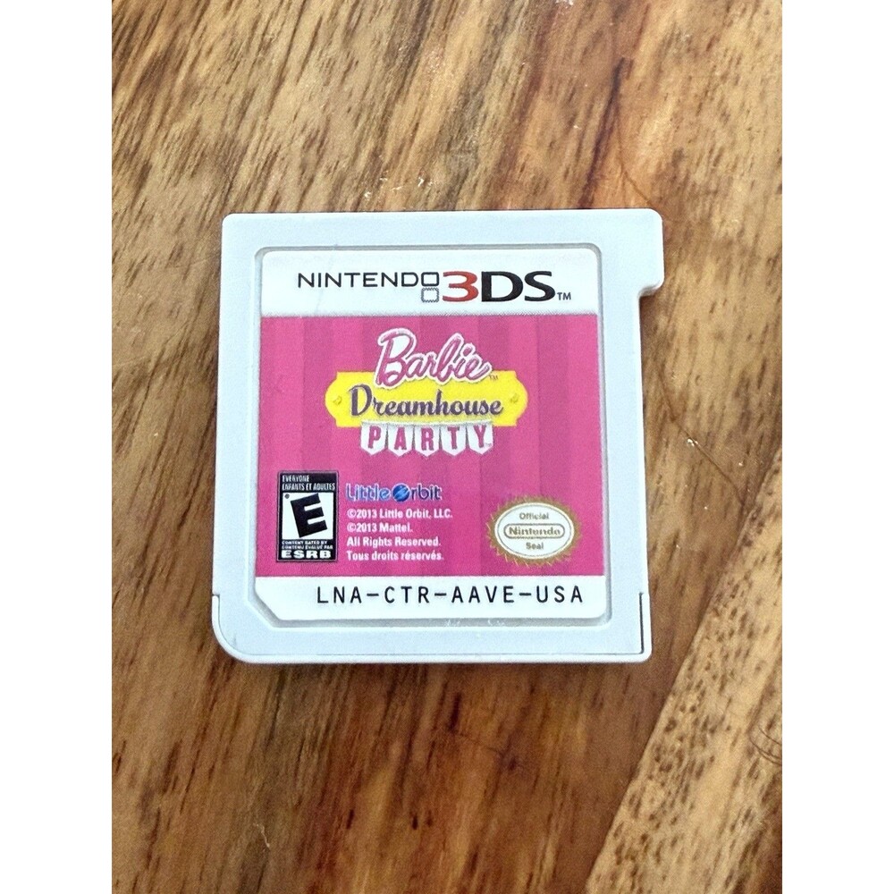 Barbie Dreamhouse Party (Nintendo 3DS, 2013) Working Video game Only